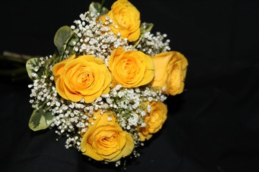 PRM5 YELLOW PROM from Fabbrini's Flowers in Hoffman Estates, IL